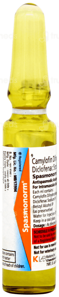 Spasmonorm Injection 2ml