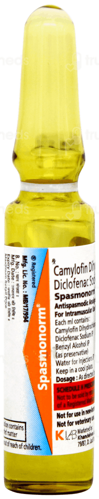 Spasmonorm Injection 2ml
