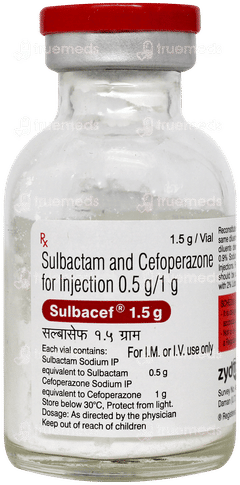 Sulbacef 1.5g Injection 1 Sulbacef 1.5g Injection 1