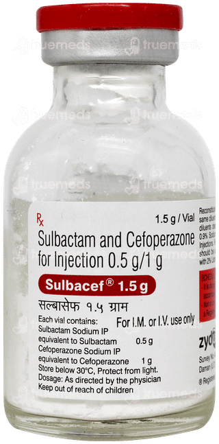 Sulbacef 1.5g Injection 1