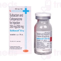 Sulbacef 250/250 MG Injection 1