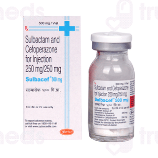 Sulbacef 250/250 MG Injection 1