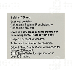 Supacef 750mg Injection 1