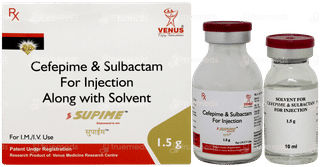 Supime 1000/500 MG Injection 10 ML