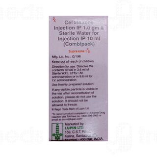 Supraxone 1000 MG Injection 1