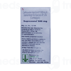 Supraxone 500 MG Injection 1 Supraxone 500 MG Injection 1