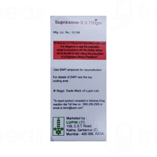Supraxone-s 500/250 MG Injection 1
