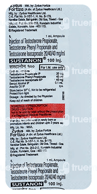 Sustanon 100 Injection 1ml