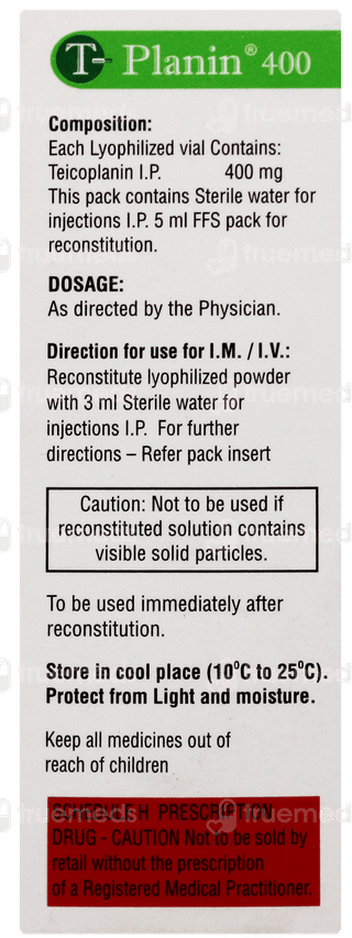 T Planin 400mg Injection 1