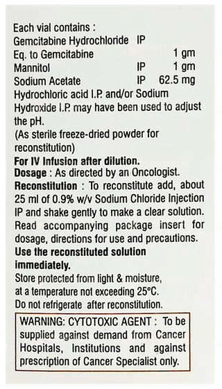 Tabicad 1000 Mg Injection 1