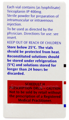 Targocid 400mg Injection 1 Targocid 400mg Injection 1