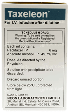 Taxeleon 100 Mg Injection 16.67 Ml Taxeleon 100 Mg Injection 16.67 Ml