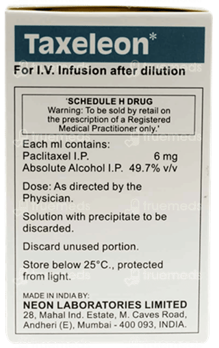 Taxeleon 100 Mg Injection 16.67 Ml
