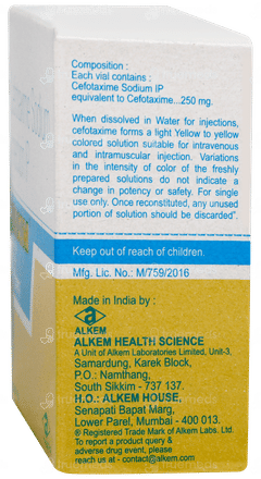 Taxim 250mg Injection 1