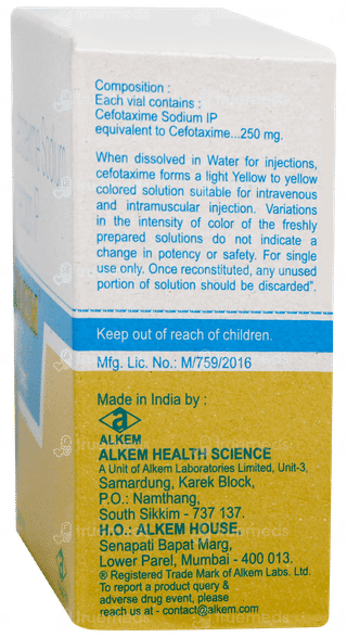 Taxim 250mg Injection 1