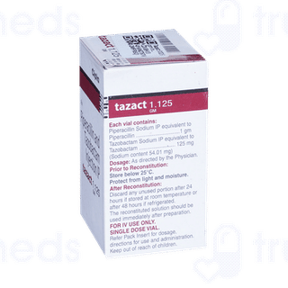Tazact 1000/125 MG Injection 10 ML
