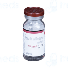 Tazact 1000/125 MG Injection 10 ML