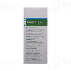 Tazact 2.25gm Injection 1