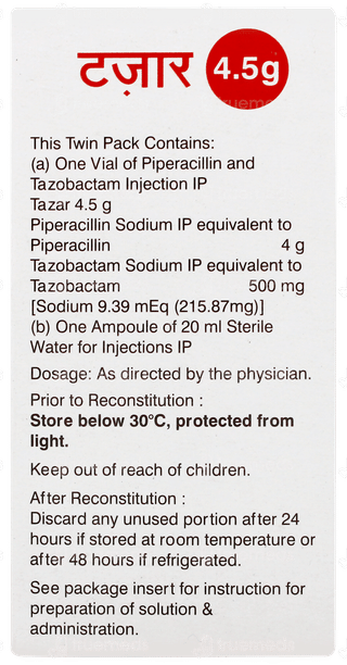 Tazar 4.5g Injection 1