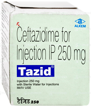 Tazid 250Mg Injection 1