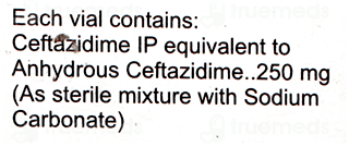 Tazid 250Mg Injection 1