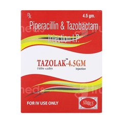 Tazolak 4000/500 Mg Injection 1 Tazolak 4000/500 Mg Injection 1