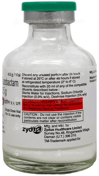 Tazopen 4000/500 Mg Injection 1