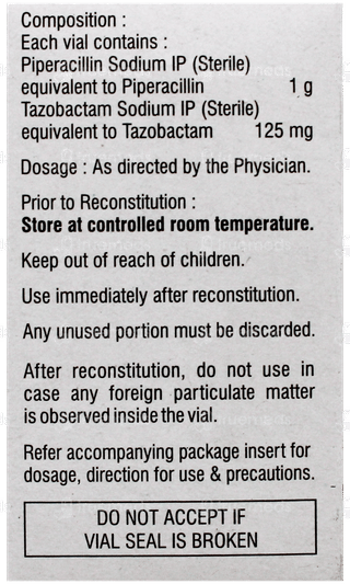 Tazotum 1.125 Injection 1