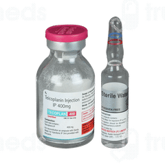 Tecoplan 400 MG Injection 1 Tecoplan 400 MG Injection 1