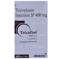 Teicofast 400 Mg Injection 1 Teicofast 400 Mg Injection 1