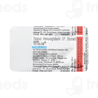 Tetglob 250 IU Injection 2 ML