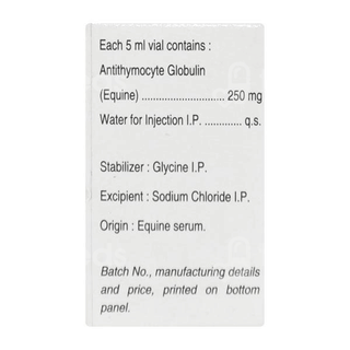 Thymogam 250 Mg Injection 5 Ml