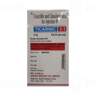Ticarnic 3000/100 MG Injection 1