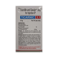 Ticarnic 3000/100 MG Injection 1 Ticarnic 3000/100 MG Injection 1