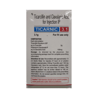 Ticarnic 3000/100 MG Injection 1