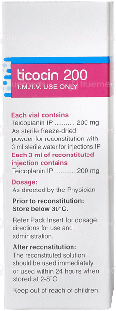 Ticocin 200 Injection 1 Ticocin 200 Injection 1
