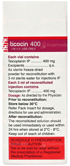 Ticocin 400 Injection 1