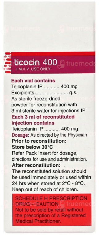 Ticocin 400 Injection 1