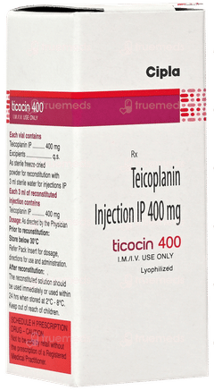Ticocin 400 Injection 1