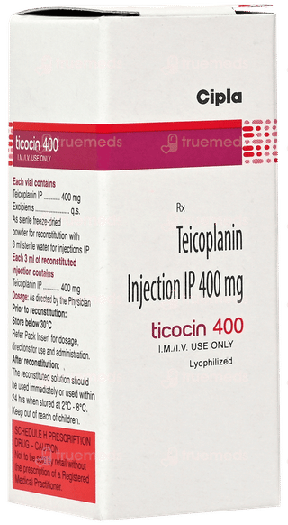 Ticocin 400 Injection 1