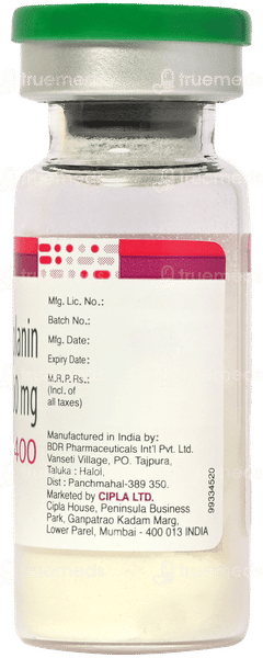 Ticocin 400 Injection 1