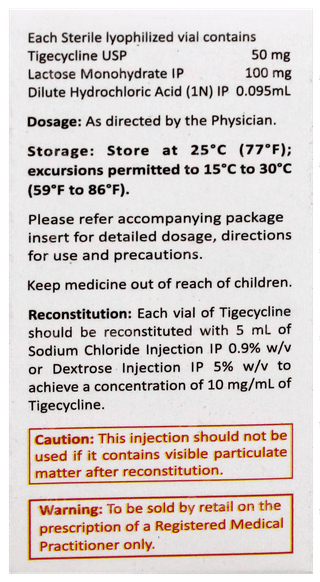 Tigene 50 MG Injection 1 ML