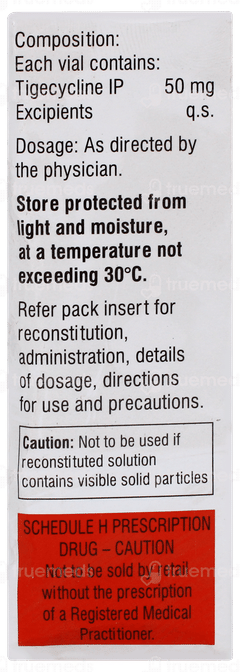 Tigez 50mg Injection 1 Tigez 50mg Injection 1