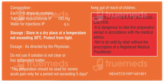 Tramadin 100 Mg Injection 2 Ml