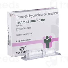 Tramasure 100 MG Injection 2 ML