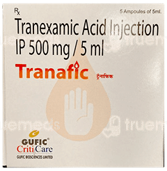 Tranafic 500 Mg Injection 5 Ml