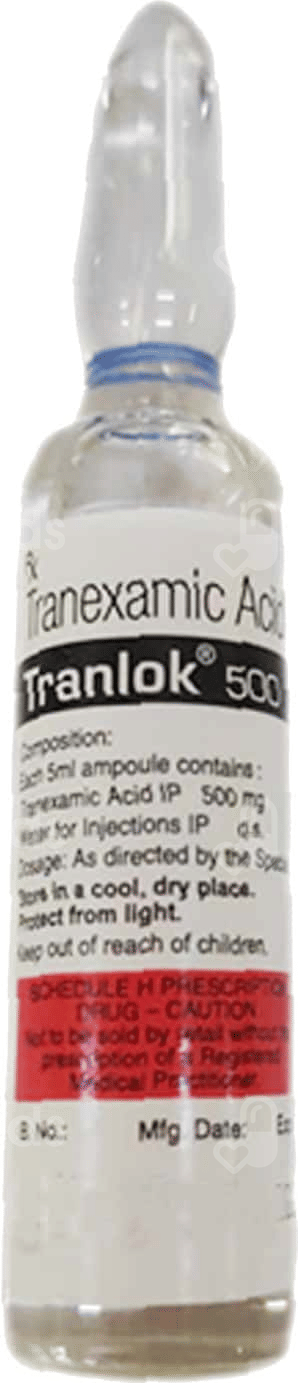 Tranlok 500 Mg Injection 5 Ml