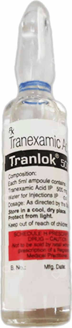 Tranlok 500 Mg Injection 5 Ml