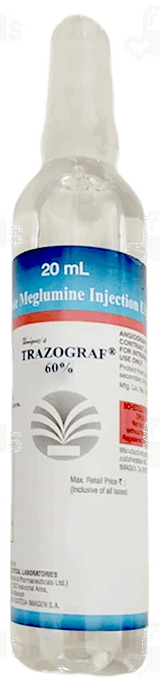 Trazograf 60 % Injection 20 Ml Trazograf 60 % Injection 20 Ml