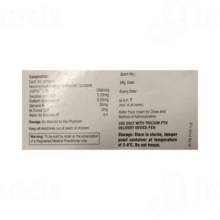 Tricium Pth Injection 3Ml